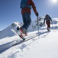 Auf dem Weg zum Gipfel bei Deiner Explorer Skitour
