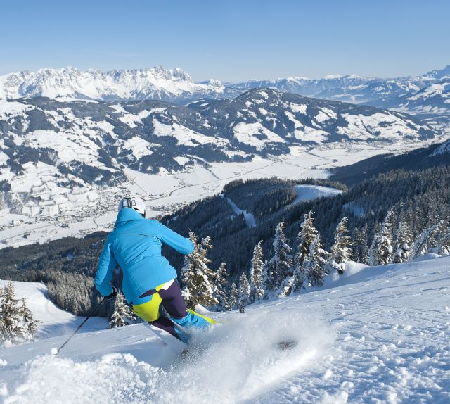 Hou je van poedersneeuwpret in diepe sneeuw? Geen probleem! In de Kitzbüheler Alpen vind je gegarandeerd je perfecte speeltuin.