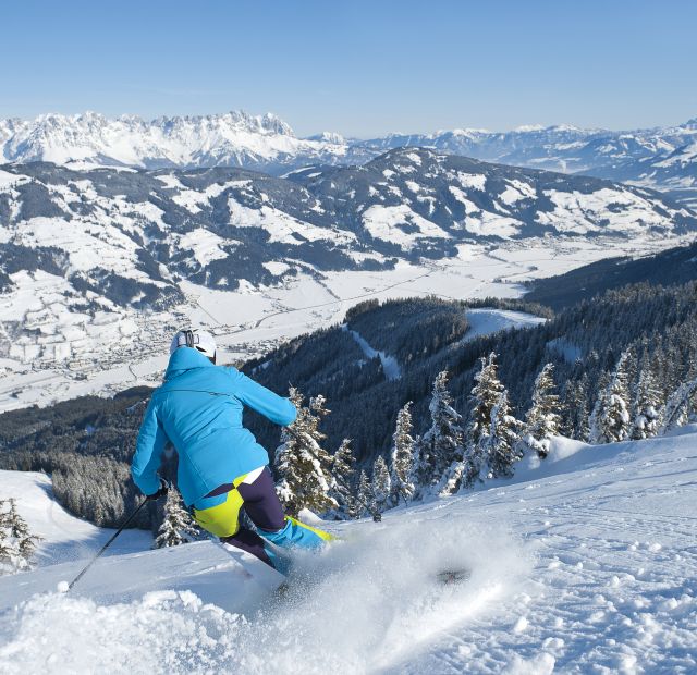 Vous aimez les joies de la poudreuse dans la neige profonde ? Aucun problème, dans les Alpes de Kitzbühel, vous trouverez à coup sûr votre terrain de jeu idéal.