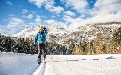 Langlaufen in den Kitzbueheler Alpen