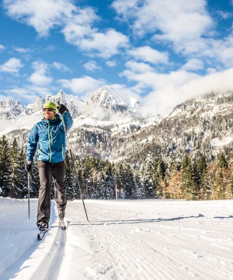 Les Alpes de Kitzbühel offrent plus de 700 km de pistes de ski de fond. Débutants ou confirmés, adeptes du style classique ou du skating, chacun trouvera sa piste idéale.
