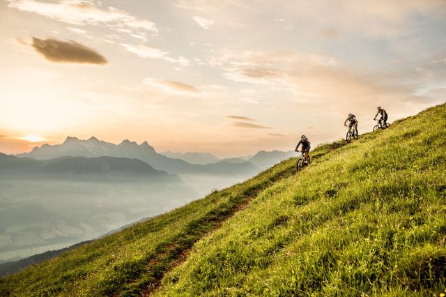 Auf Trails den Berg erobern- Mountainbiken in den Kitzbüheler Alpen