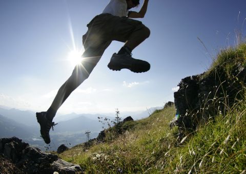 The Kitzbühel Alps region around St. Johann can be explored on 2,500 km of marked hiking trails.