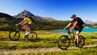 Mit dem Mountainbike unterwegs im Montafon
