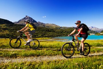 Mit dem Mountainbike unterwegs im Montafon
