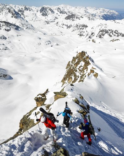 Skitourenglück auf der Biehlerhöhe