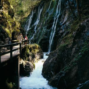 Tolles Naturerlebnis in der Wimbachklamm bei Ramsau