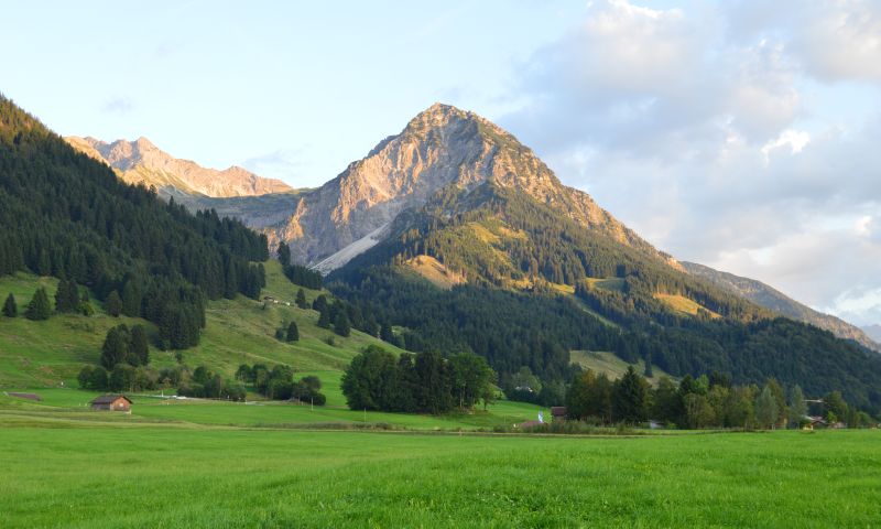 Markanter Gipfel im Osten Oberstdorfs - das Rubihorn