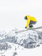 Action auf Skiern