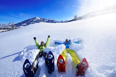 Entdecke die Kitzbüheler Alpen auf Schneeschuhen