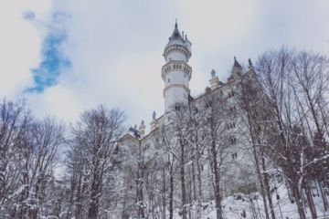 Da ist es, das Schloss Neuschwanstein!