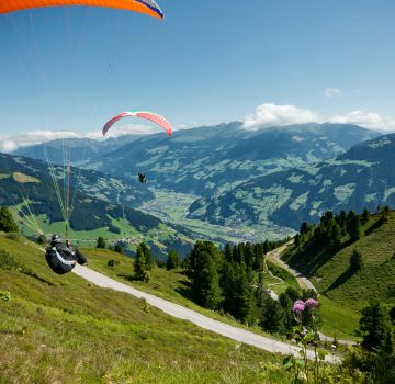 Paragliden am Actionberg Penken im Zillertal