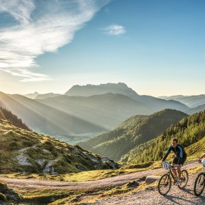 Tolle Wege für Mountainbiker in den Kitzbüheler Alpen