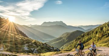Tolle Wege für Mountainbiker in den Kitzbüheler Alpen