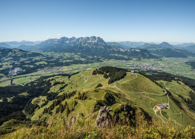 View from the Kitzbüheler Horn to the Wilden Kaiser
