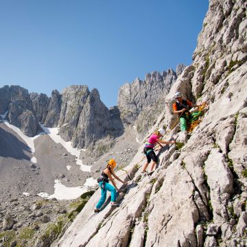 Climbing tour at the Wilder Kaiser in St. Johann in Tirol