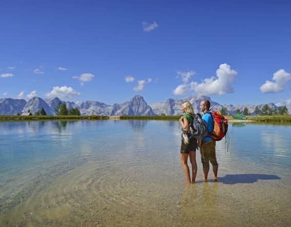 Genieße das traumhafte Alpenpanorama in Deinem Urlaub in der Ferienregion Pyhrn-Priel im Explorer Hotel Hinterstoder.