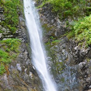 Der obere Wasserfall Eifersbacher Wasserfall