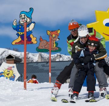 Sunny Kids Park für die kleinen Skifahrer