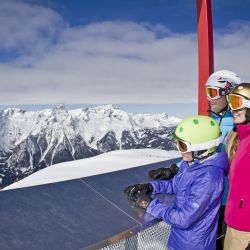 Traumhafte Aussichten beim Skifahren