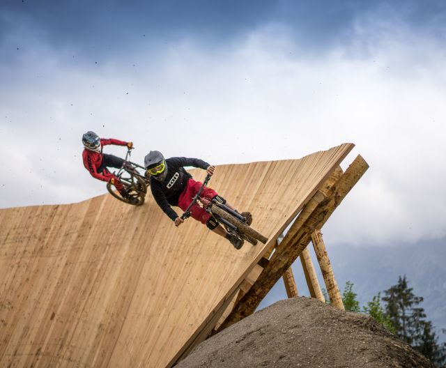 There is also a lot on offer for bike fans during their holiday at the Explorer Hotel Hinterstoder in the Phyrn-Priel region, such as the Wurbauerkogel Bike Park.