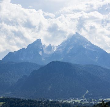 Der Watzmann im Berchtesgadener Land