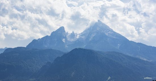 Der Watzmann im Berchtesgadener Land