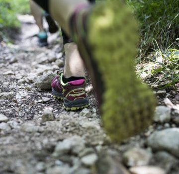 Richtige Wanderschuhe sind bei jeder Wanderung ein Muss!