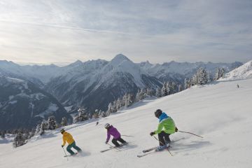 Skigebiet im Zillertal