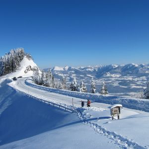 Ein tolles Ausflugsziel im Winter und Sommer ist die aussichstreiche und kurvige Panoramastraße im Berchtesgadenger Land.