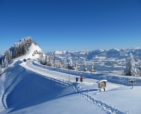Ein tolles Ausflugsziel im Winter und Sommer ist die aussichstreiche und kurvige Panoramastraße im Berchtesgadenger Land.