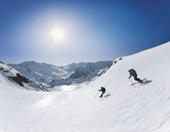 Skitour auf die Hohe Wasserfalle