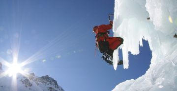 Eisklettern im Ötztal