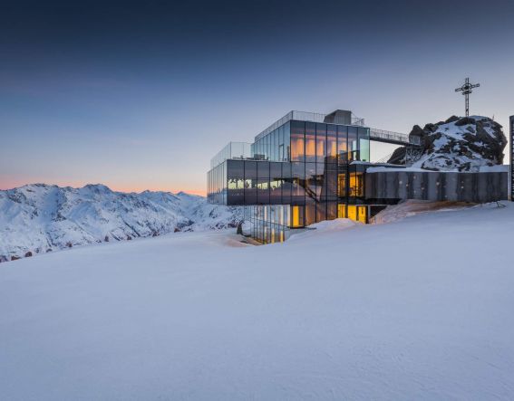 ice Q in Sölden: Das Gourmetrestaurant auf 3.048 m Seehöhe