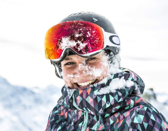 Divertimento sulla neve nell'Ötztal