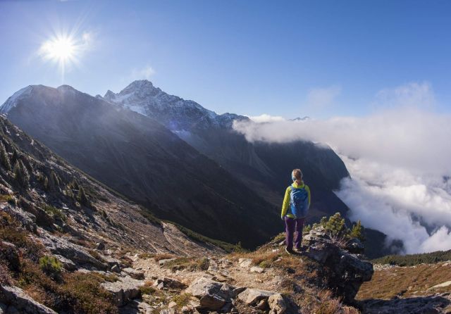Wandeling naar de Rosskopf bij Hochoetz