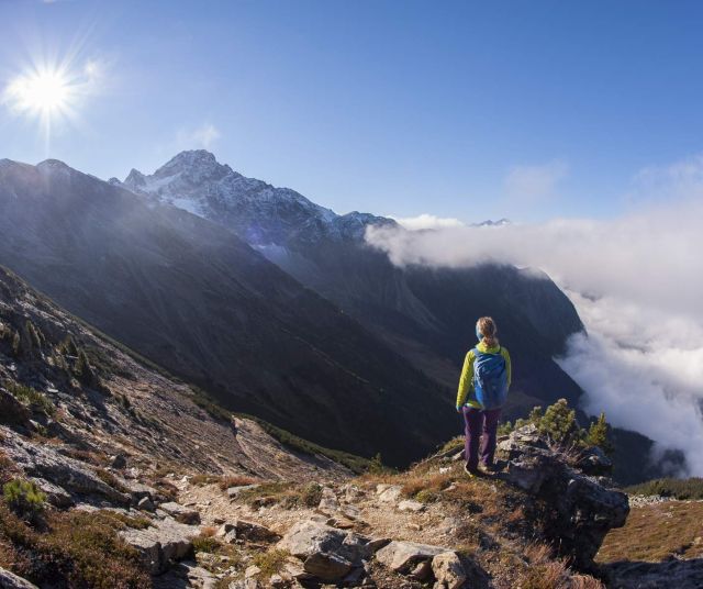 Wędrówka do Rosskopf w pobliżu Hochoetz