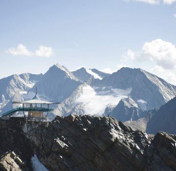 Ausblick auf den Top Mountain Star in Obergurgl-Hochgurgl