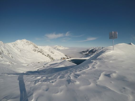Frischer Schnee - perfekt für eine Skitour in Hochfügen