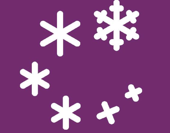 Veranstaltungen Icons Schneeflocke