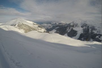 Sonniger Ausblick vom Sonntagsköpfl aus