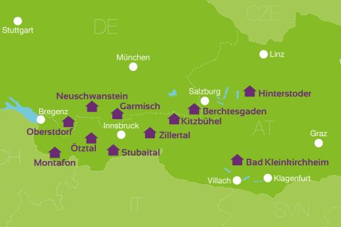 Die Explorer Hotels in Deutschland und Österreich - entdecke die Alpen!