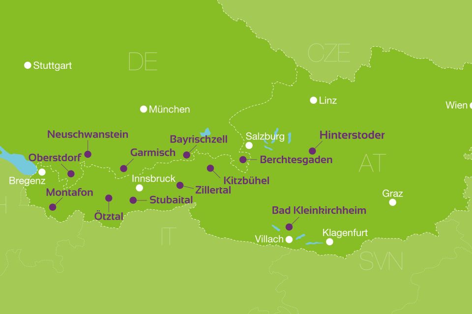 Explorer Hotels in austria and germany - discover the alps!