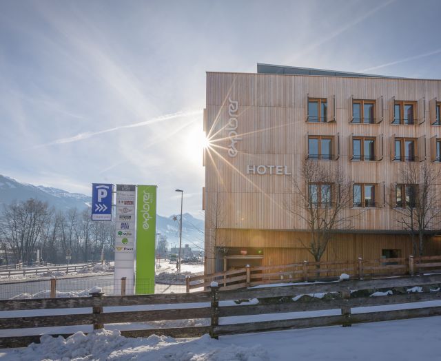 Moderní Explorer Hotel Zillertal se nachází jen pár minut chůze od vstupu do lyžařského střediska Hochzillertal-Hochfügen.