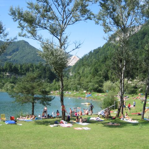 Zum Baden an den Elisabethsee