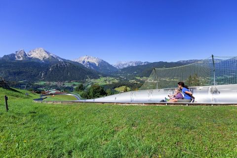 Fun & Action auf der Sommerrodelbahn am Obersalzberg