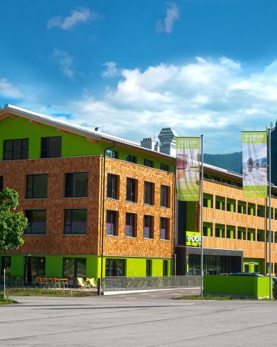 Explorer Hotel Hinterstoder im Sommer