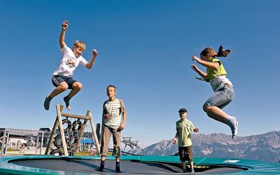 Trampolin springen macht Spaß!