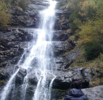 Der Schleierfall im Zillertal, der höchste Wasserfall in Tirol