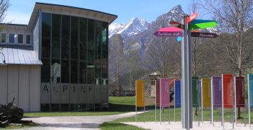 Alpineum und Rundwanderwelt-Infopoint